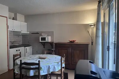 Image de Studio central 4 pers, proche télécabines, cellier à skis