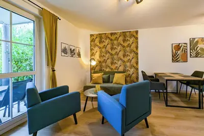 Image de Modern vacation apartment in a quiet, idyllic location. 2+2 persons possible.