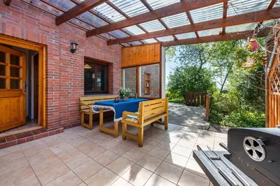 Image de Maison de vacances 'Himmelreich' avec terrasse privée, jardin partagé et Wi-Fi