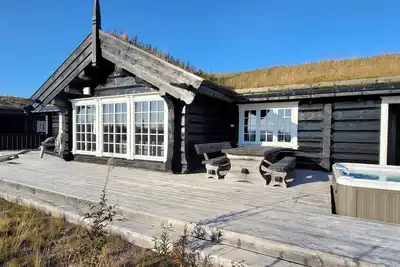 Image de The Whole Beautiful Cabin With Jacuzzi – Une escapade luxueuse à Solberglia