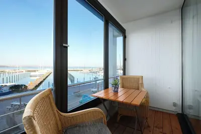 Image de Vacation apartment Lachmöwe with loggia in Haus Börn in Laboe