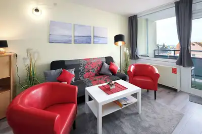 Image de Vacation apartment Meeresbrise with balcony in the apartment house Probsteier Platz in Labo