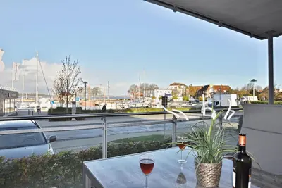 Image de Vacation apartment Portland J3 with balcony in Haus Hafenblick in Laboe