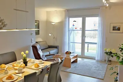 Image de Vacation apartment Sommerbrise Wallbox with terrace in Laboe