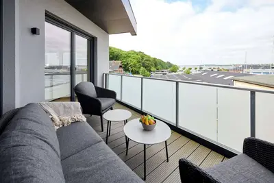 Image de Seaside vacation apartment with balcony in Laboe