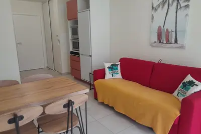 Image de Appartement 4 pers à Mimizan Plage, tout confort entre océan et forêt, terrasse ensoleillée