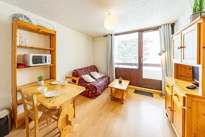 Image de Lumineux studio 22m² pour 4 pers, proche télésiège