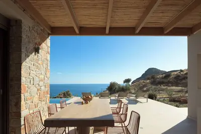 Votsalo Villa, with Pool, SeaViews, close to beach
