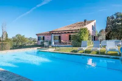 Image de Villa 'Fontdemalany' avec vue sur les montagnes, Wi-Fi et climatisation