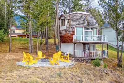 Hilltop Dome | Lake/Mountain Views | Beach Access