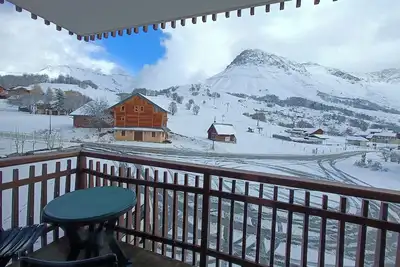 Image de Studio cosy à Albiez-Montrond, balcon