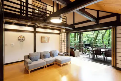 Image de Bbq on a spacious property surrounded by lush natu / Ashigarashimogun Kanagawa
