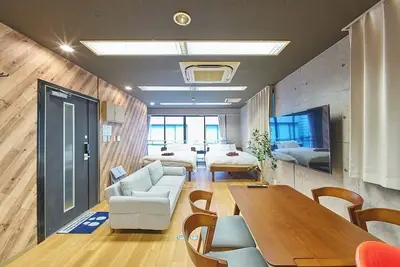 Image de 6person room2 double beds  sofa bed4minute wa / Minato-ku Tokyo