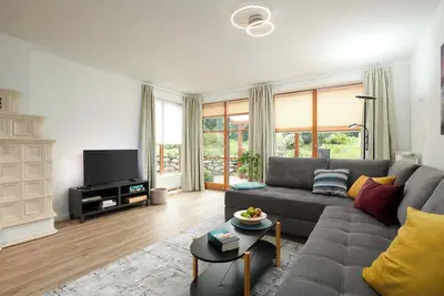 Image de ToHuus vacation apartment with terrace in Laboe