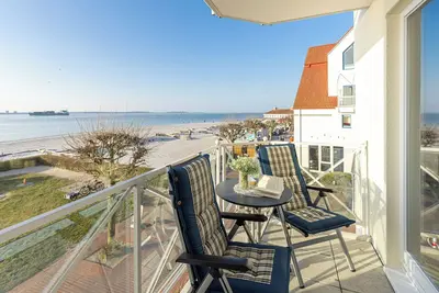 Image de Apartment no. 17 with balcony in the apartment house Strandhotel Laboe