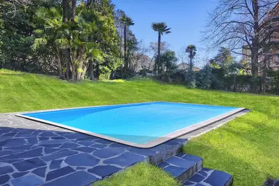 Image de Appartement de vacances \"In Villa Bianca\" avec vue sur le lac, piscine partagée et Wi-Fi