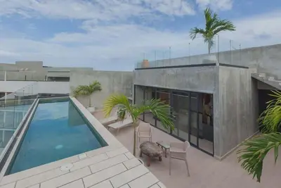 Image de Ph with Private Rooftop Pool and Jungle View