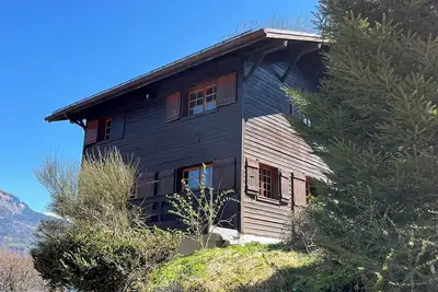 Image de Chalet familial, 8 personnes, vue sur la vallée