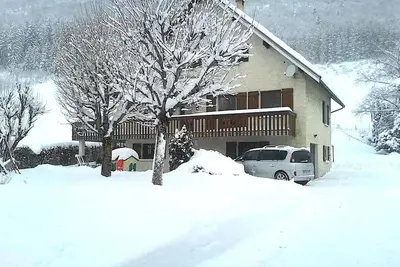 Image de Maison Montagnarde avec vue sur les pistes
