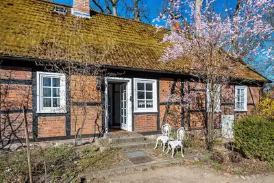 Image de Maison 'Heidehygge - Mit Wald' avec terrasse privée, jardin privé et Wi-Fi