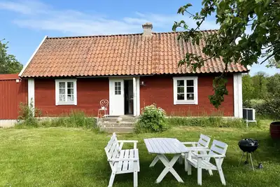 Image de Nice cottage on Ă–land with grazing sheep in the surroundings I Se04033