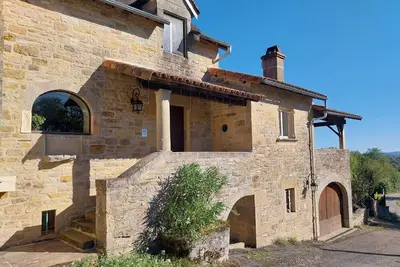 Image de Belle demeure en pierre avec vue panoramique dans le sud du Quercy