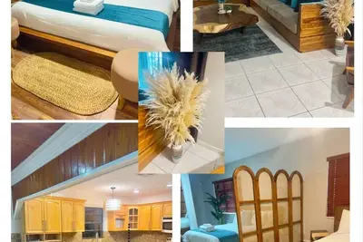 1 King Bed & 2 Queen Beds 1. 5 miles from the beach