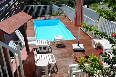 Image de Frangipanier 2 - vue mer à Bouillante