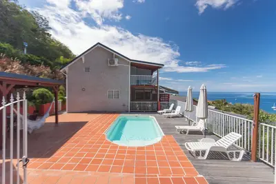 Image de Villa Alpinia privée 2 - vue mer à Bouillante