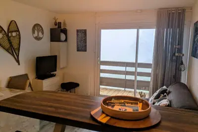 Image de Appartement cosy vue sur la Vallée au pied des pistes au pla d'adet 4/5 pers.