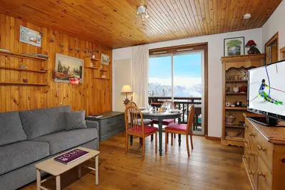 Appartement Cosy Centre Courchevel 4 Pers, Wifi