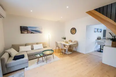 Image de Charmant T2 avec spa & terrasse Bordeaux.