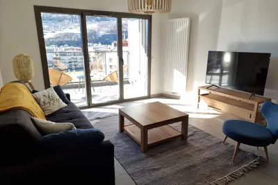 Beau T4 dans résidence neuve surplombant Briançon