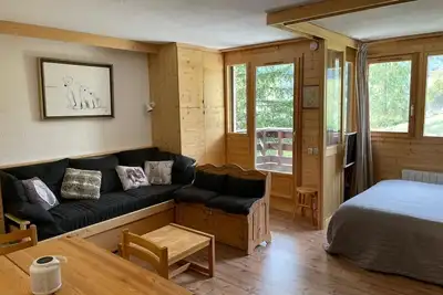 Image de Joli T2 avec balcon et vue sur la Luc Alphand