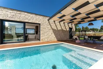 Image de Villa de rêve absolue avec piscine, sauna, jacuzzi, 6 vélos, tennis de table, cuisine extérieure, cheminée barbecue