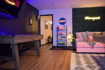 Image de The Cozy Peach Near Ft Moore - Sleeps 10, Arcade Room, Perfect Family Retreat!