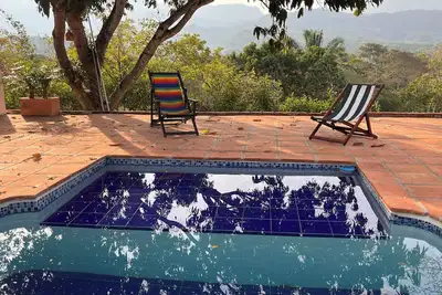Image de Piedras Gordas, Casa con Piscina Privada y Bbq