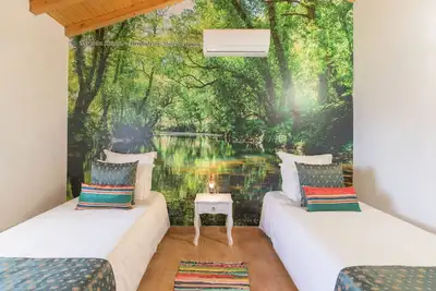 Image de Maison de vacances 'Casa Da Maria Valtina' avec vue sur les montagnes, Wi-Fi et climatisation