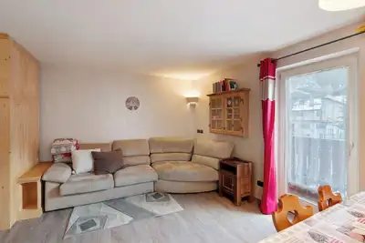 Image de Appartement 'Giulia' avec vue sur les montagnes, jardin partagé et balcon