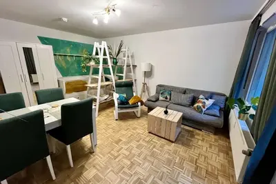 Image de Studio 'Kleine Oase Am Mittellandkanal' avec terrasse privée et Wi-Fi