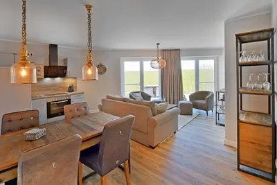 Image de Elbe view apartment D2 R3 - south-facing terrace - Ferien auf Krautsand GmbH