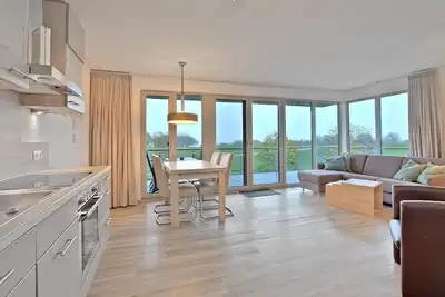 Image de Lee Apartment D3 R3 with panoramic view - Ferien auf Krautsand GmbH