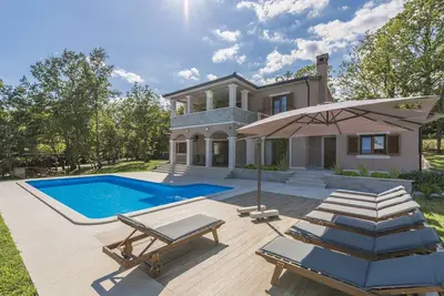 Image de Villa Anima for 8 people in Central Istria with children playground and 50 m2 private pool