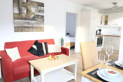 Image de Comfortable 2-room apartment with air conditioning, terrace and parking space in Westerland