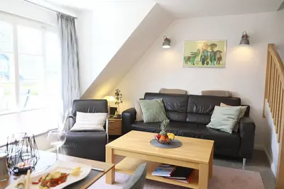 Image de Westerland - Exclusive 3-room vacation apartment with south-facing balcony and beach chair