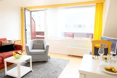 Image de Cozy 2-room apartment in Wenningstedt, close to the beach with west-facing balcony