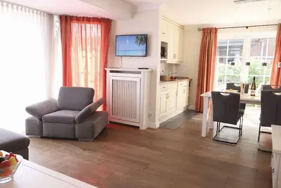 Image de Comfortable 2-room apartment with south-facing terrace and sauna - pets welcome