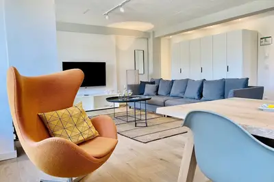 Image de Meerloft 13 in Prora Düne 7 with lake view, private sauna and fireplace