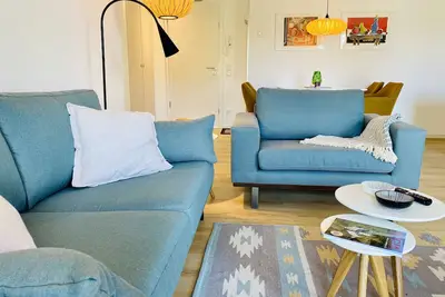 Image de \"Strandkorbliebe\" - Luxury & Nordic elegance in Binz. Large terrace, close to the beach