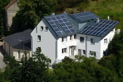 Image de Grande maison de vacances 'Engelsdorf' avec terrasse privée et Wi-Fi